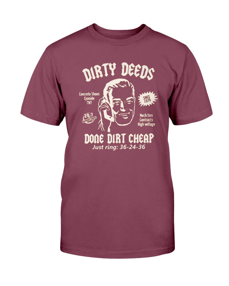 "Dirty Deeds" Premium T-Shirt product image 4