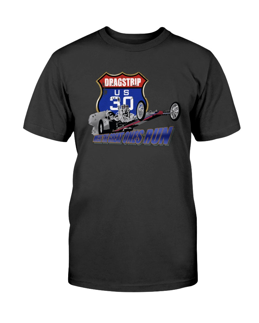 "Vintage US 30 Dragstrip" Premium T-Shirt product image 1
