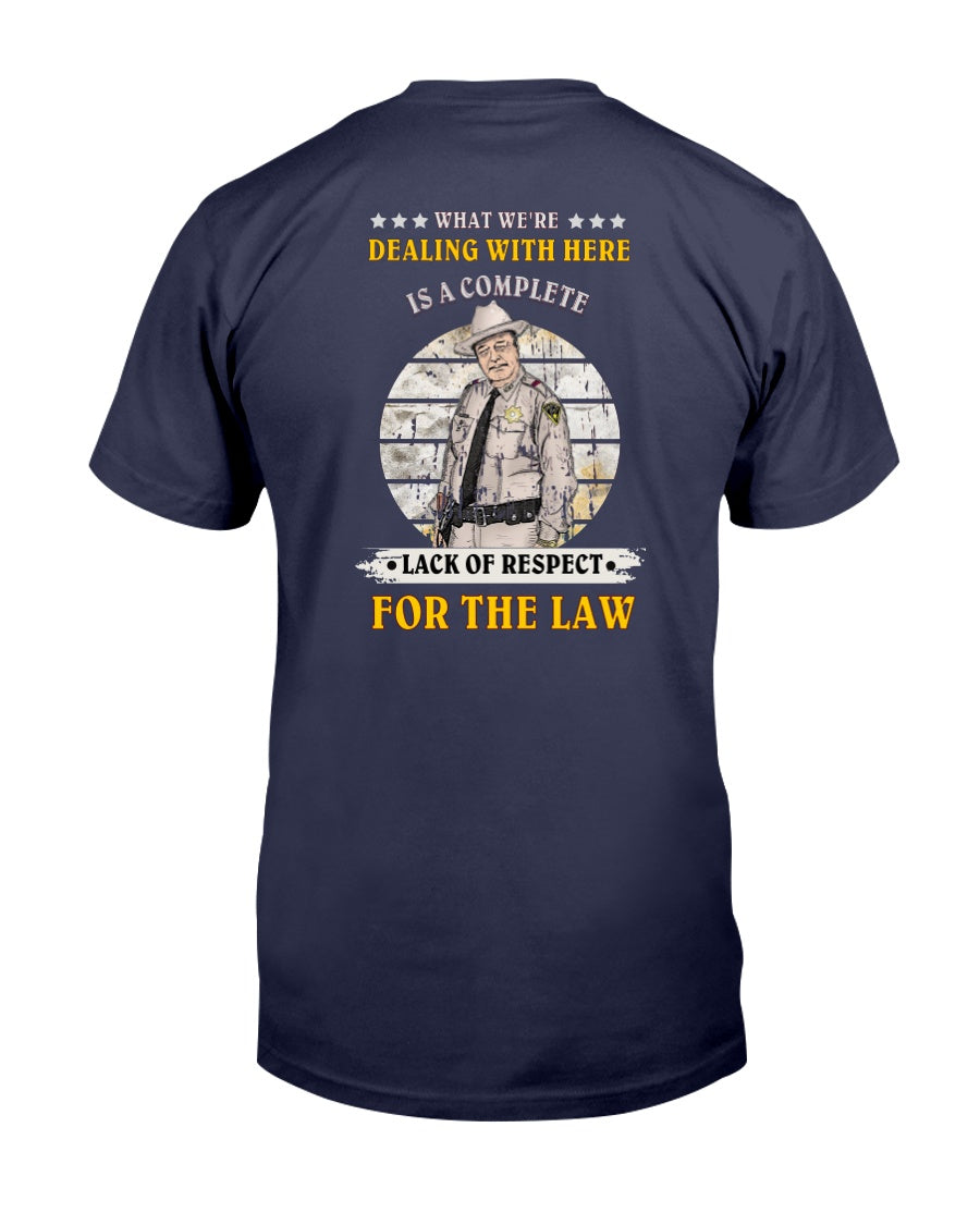 "Lack of Respect-B.T. Justice " Premium T-Shirt product image 7