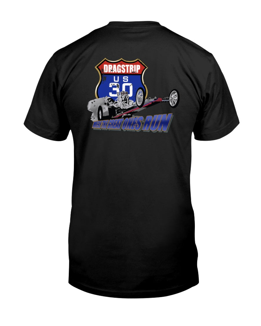 "Vintage US 30 Dragstrip" Premium T-Shirt product image 5