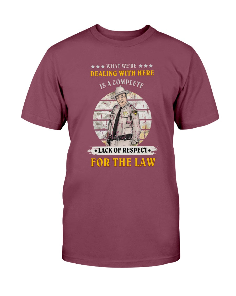 "Lack of Respect-B.T. Justice " Premium T-Shirt product image 3