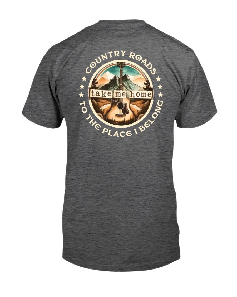 "Country Roads Take Me Home" Premium T-Shirt product image 6