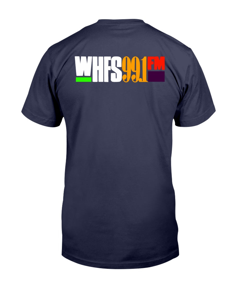 "Vintage Defunct WHFS Radio 99.1 FM" Premium T-Shirt product image 7