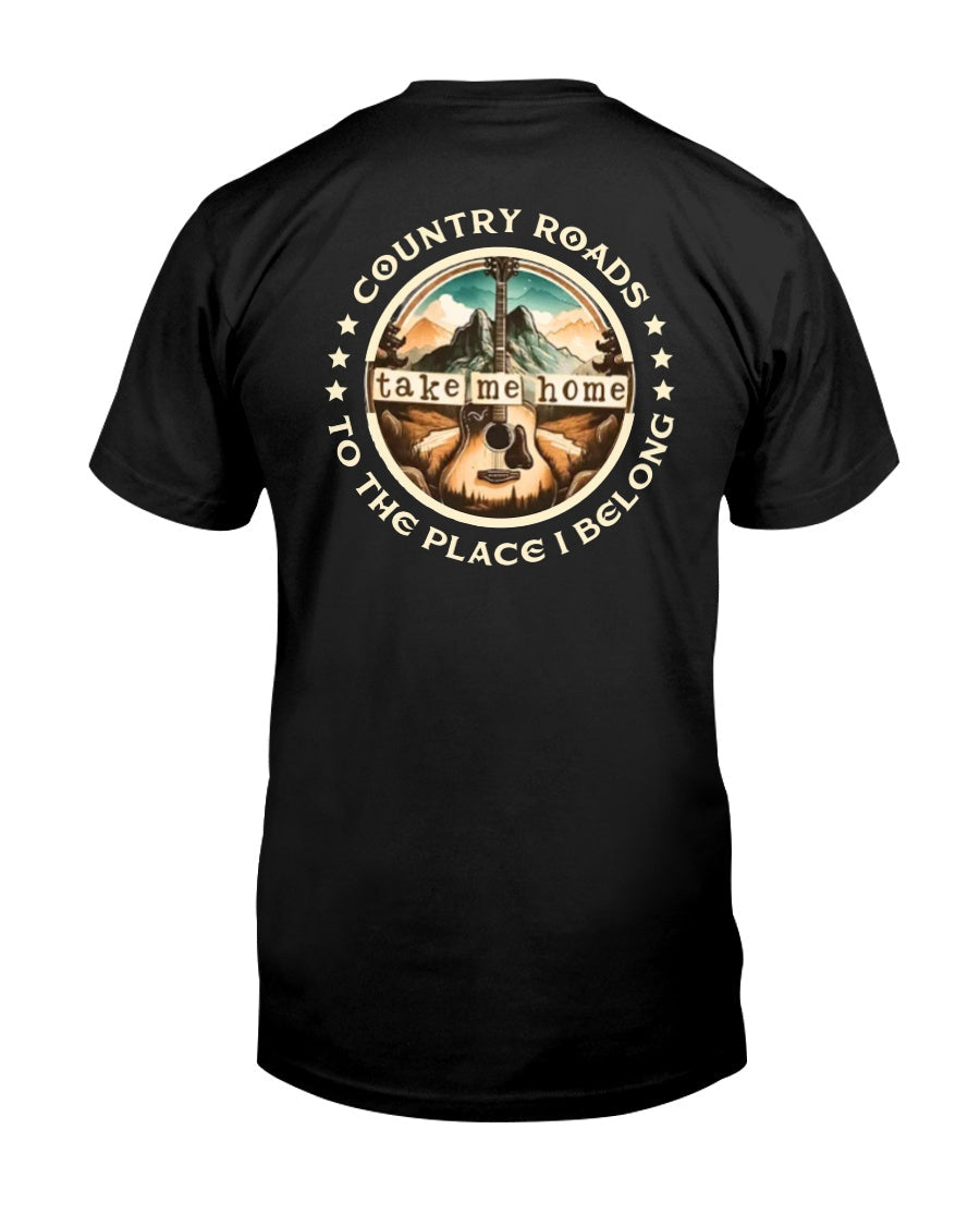 "Country Roads Take Me Home" Premium T-Shirt product image 5