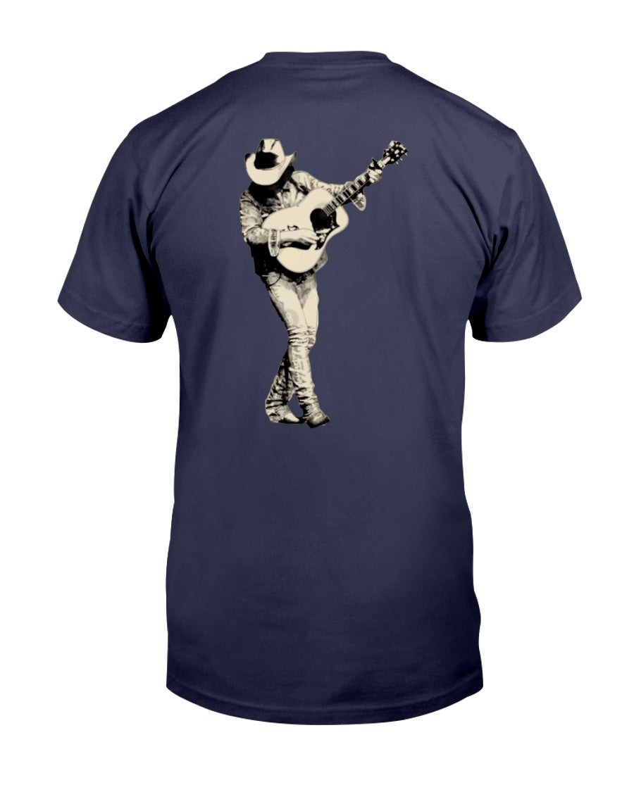 "Dwight Yoakam Playing Guitar" Premium T-Shirt product image 7