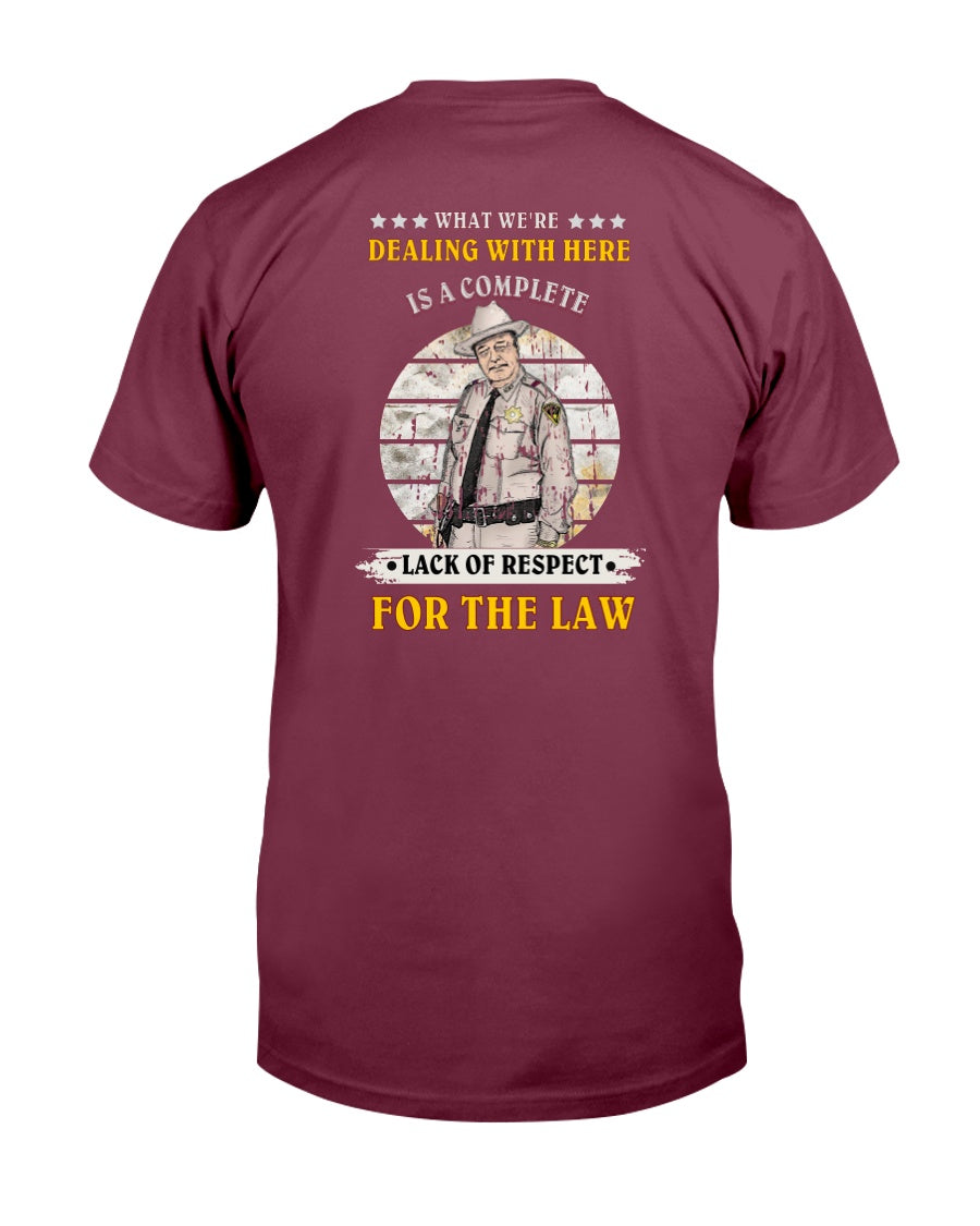 "Lack of Respect-B.T. Justice " Premium T-Shirt product image 8