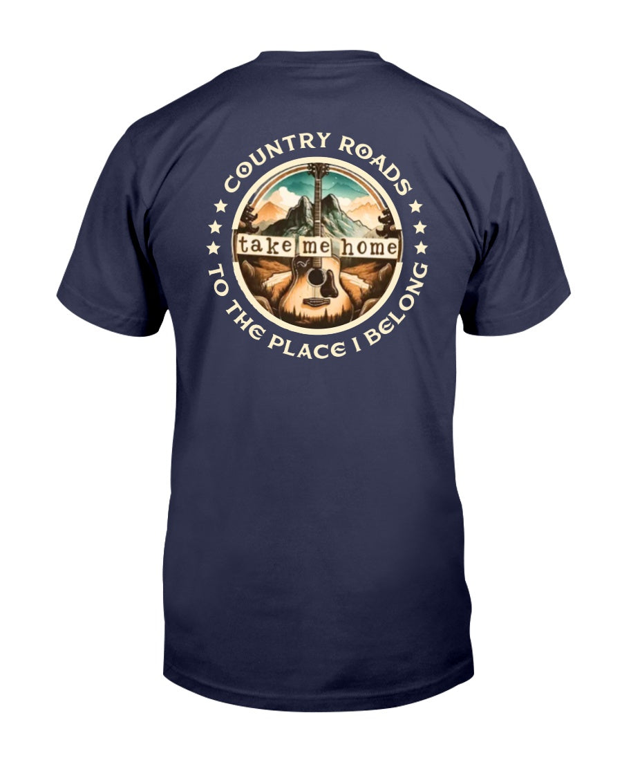 "Country Roads Take Me Home" Premium T-Shirt product image 7