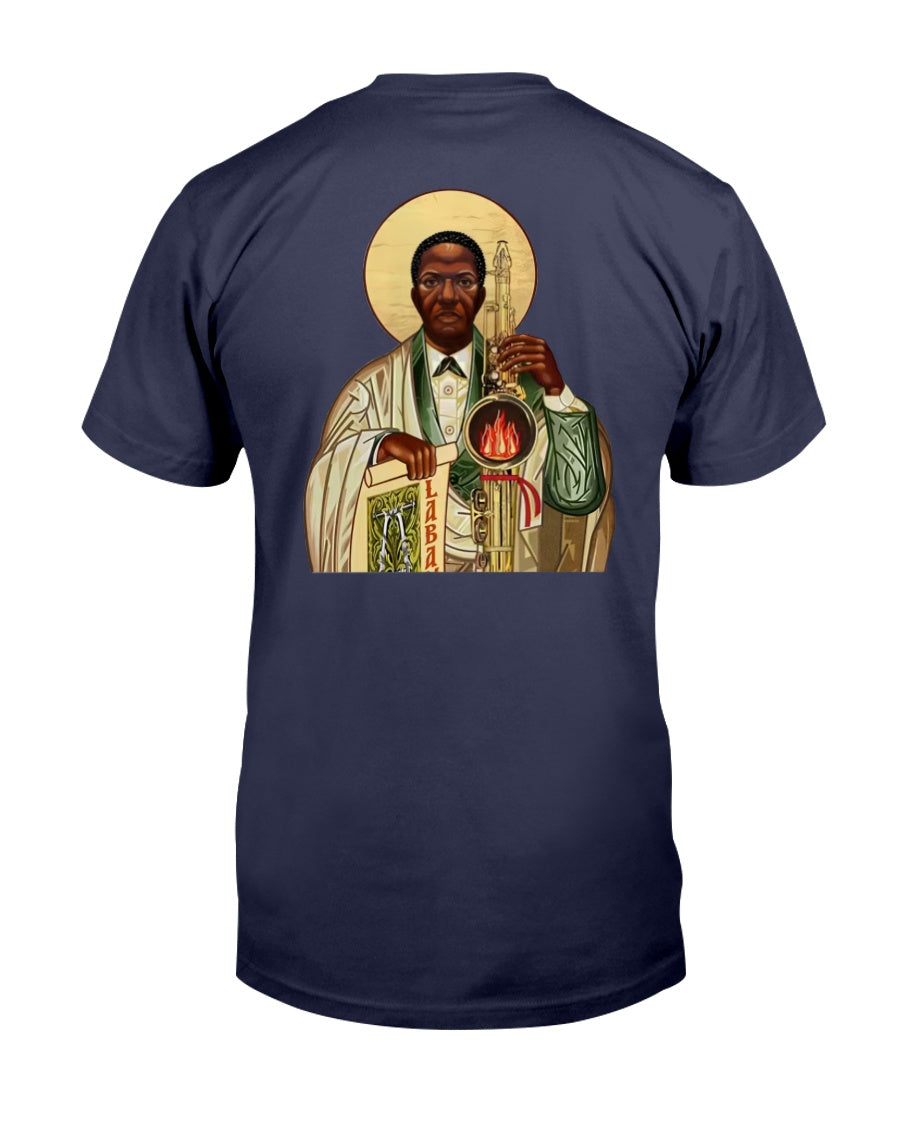 "Vintage Coltrane Holy Saxophone" Premium T-Shirt product image 7