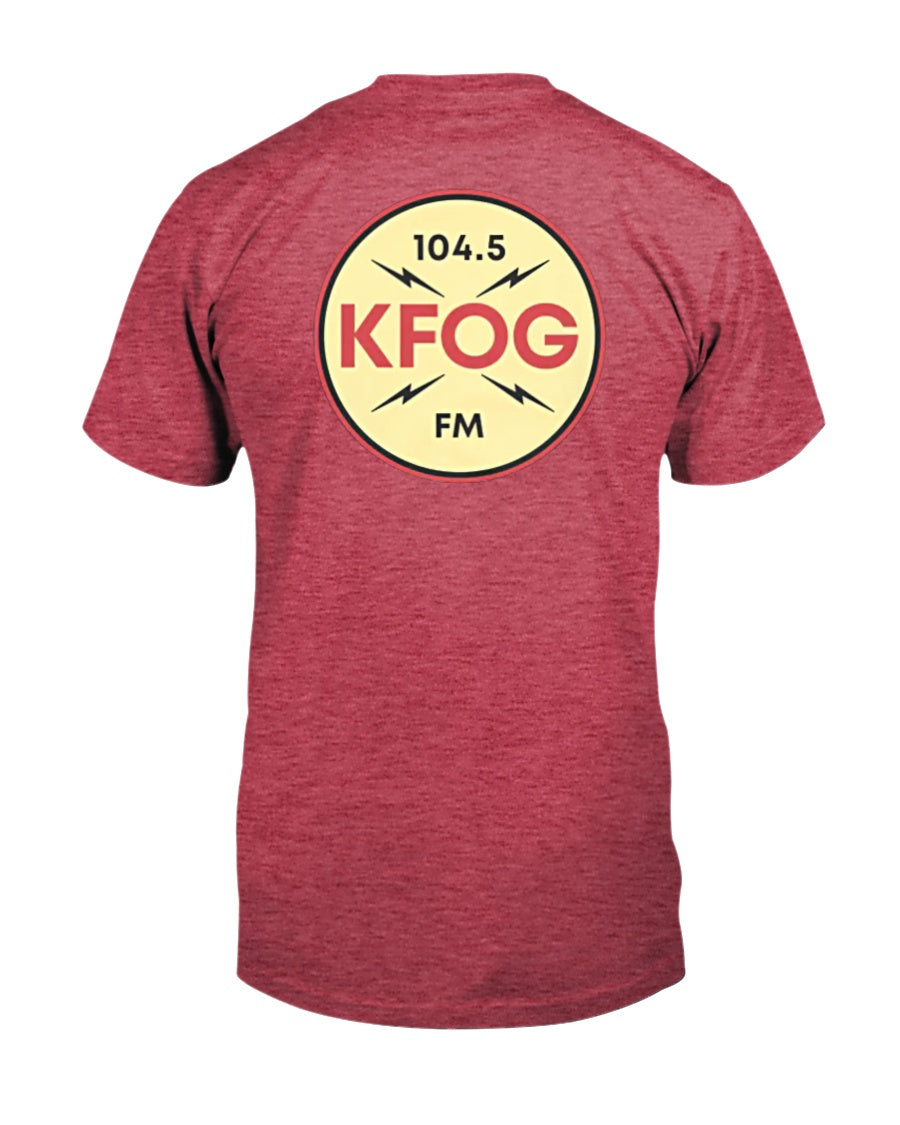 "Vintage KFOG - San Francisco, CA" Premium T-Shirt product image 8