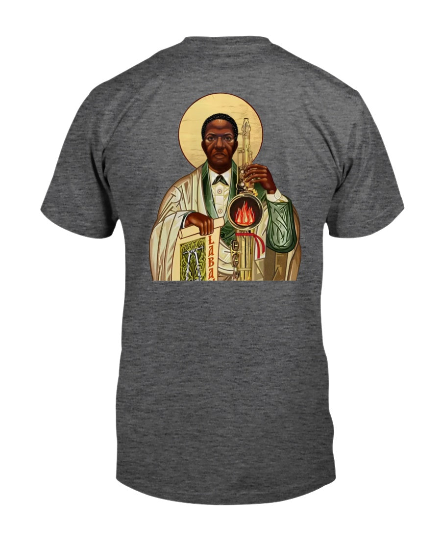 "Vintage Coltrane Holy Saxophone" Premium T-Shirt product image 6