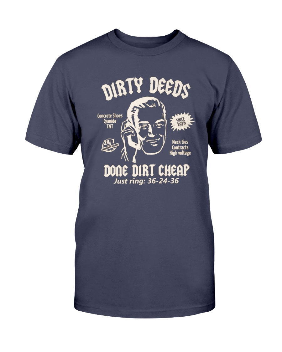 "Dirty Deeds" Premium T-Shirt product image 3