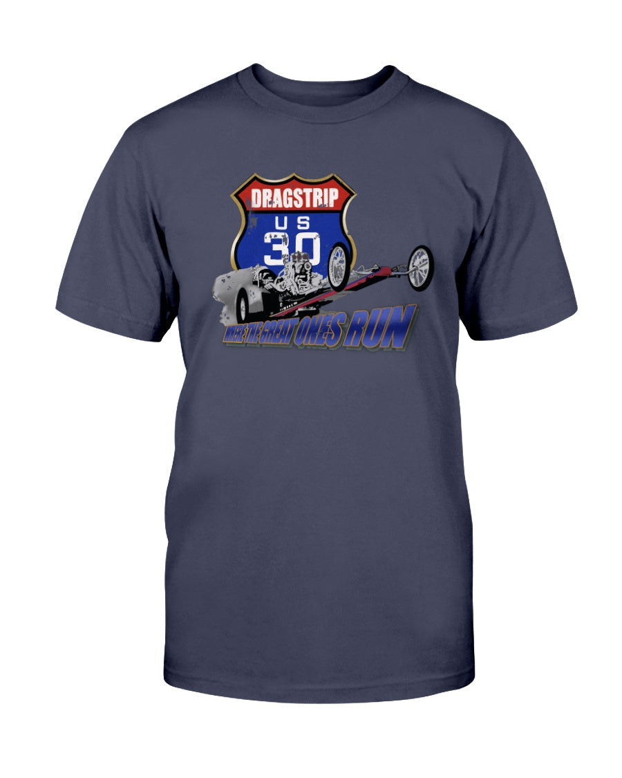 "Vintage US 30 Dragstrip" Premium T-Shirt product image 3