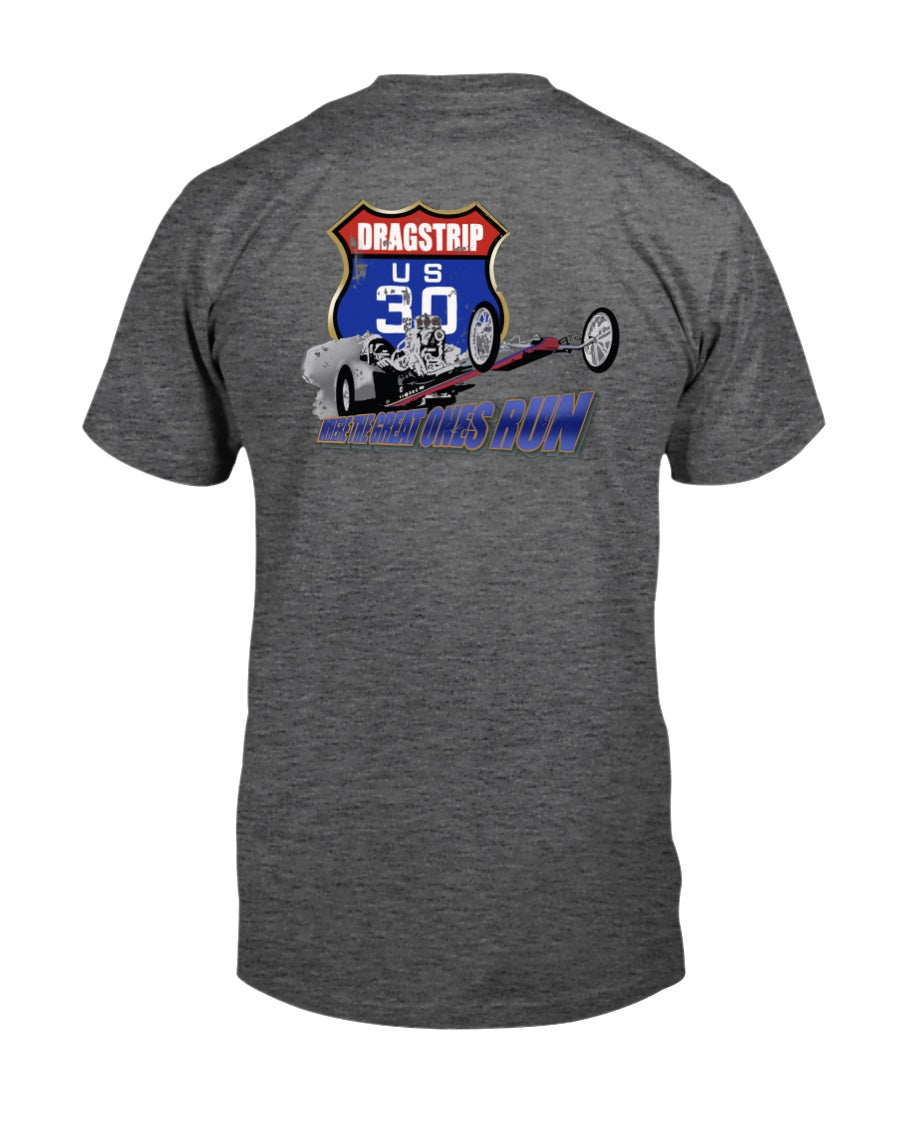 "Vintage US 30 Dragstrip" Premium T-Shirt product image 6