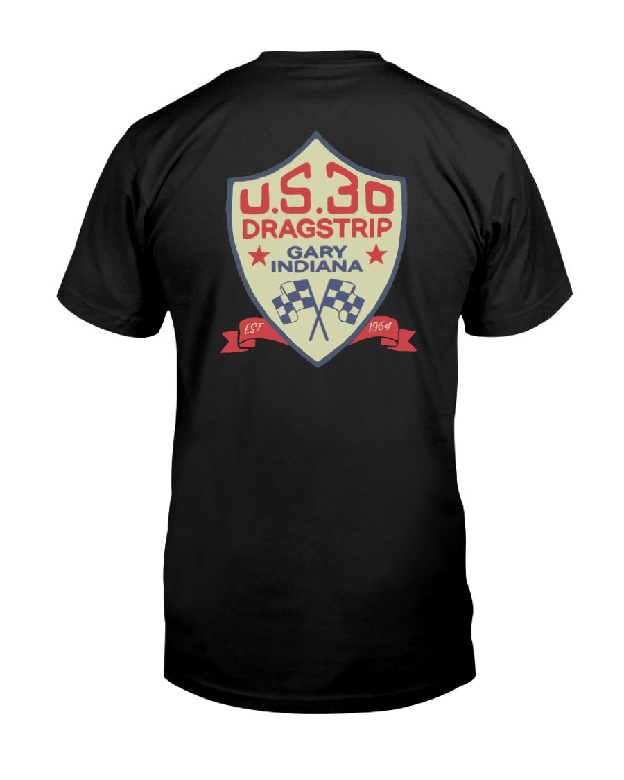 "U.S. 30 Dragstrip 1954 T-Shirt" Premium product image 5