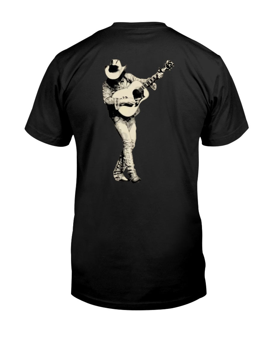 "Dwight Yoakam Playing Guitar" Premium T-Shirt product image 5