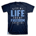 Retro 1 Uni Blue Patent My Life Shirt