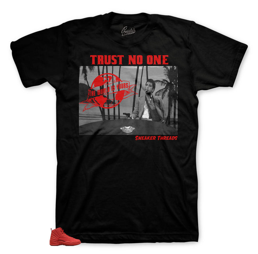 Retro 12 Gym Red Tony Knows Shirt