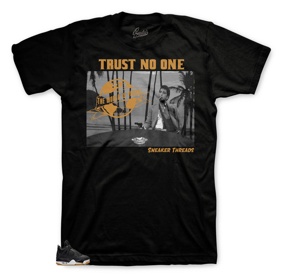 Retro 4 Black Gum Tony Knows Shirt