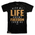 Retro 4 Black Gum My Life Shirt