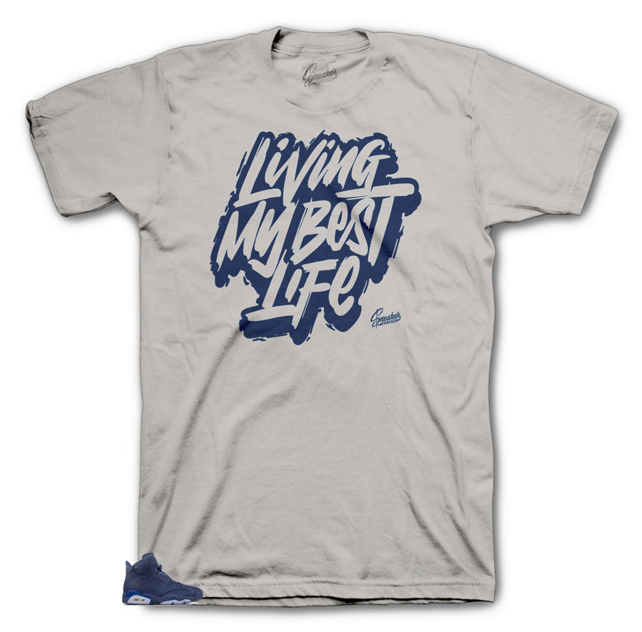 Retro 6 Diffused Livin Life Shirt