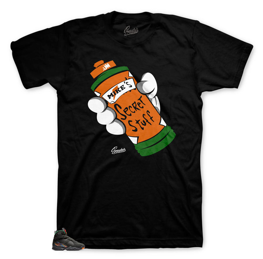 Retro 8 Air Raid Secret Stuff Shirt