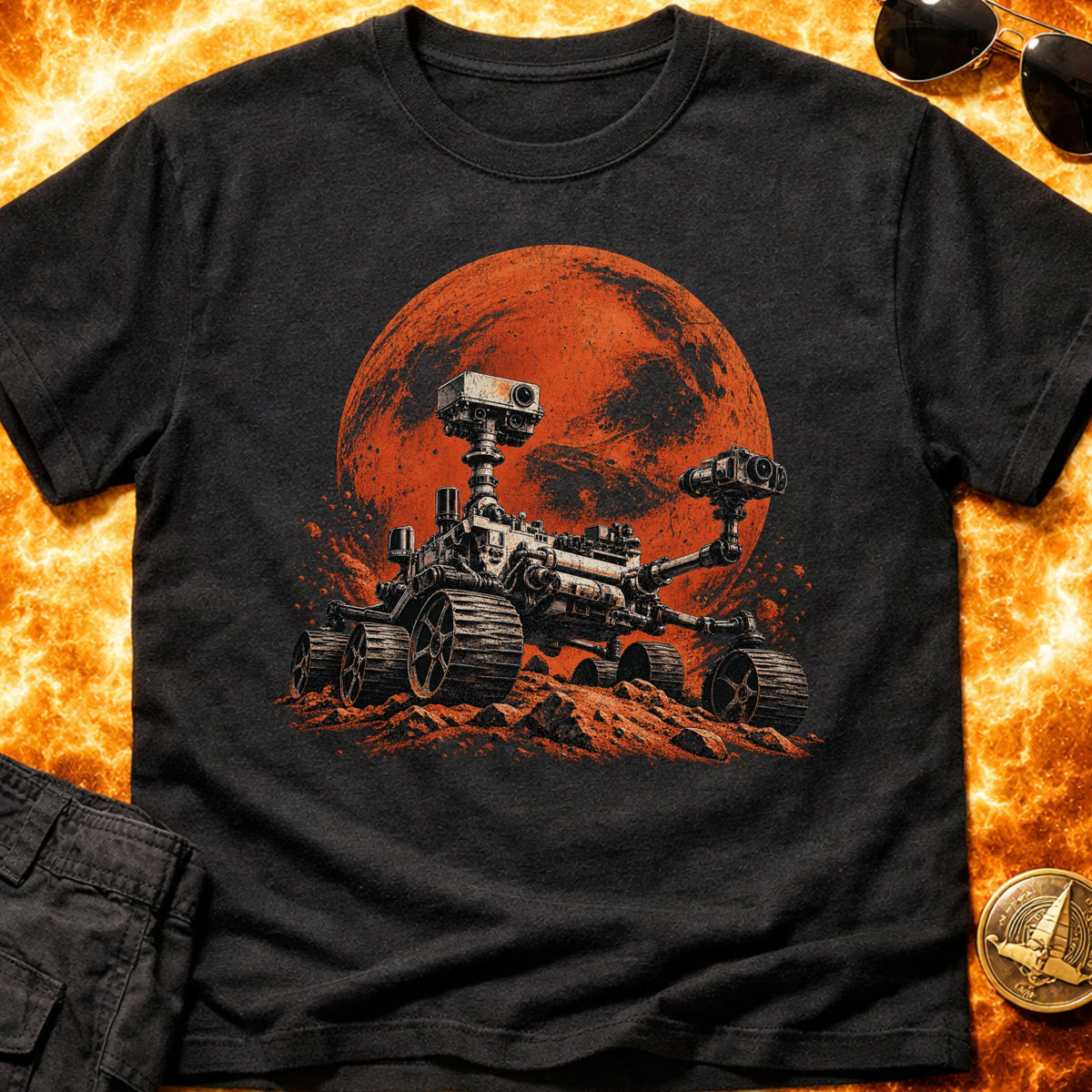 Retro Rustic Rover T-Shirt product image 1