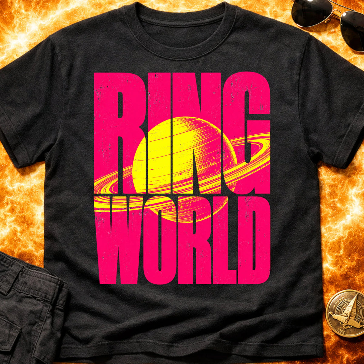 Ring World Saturn T-Shirt