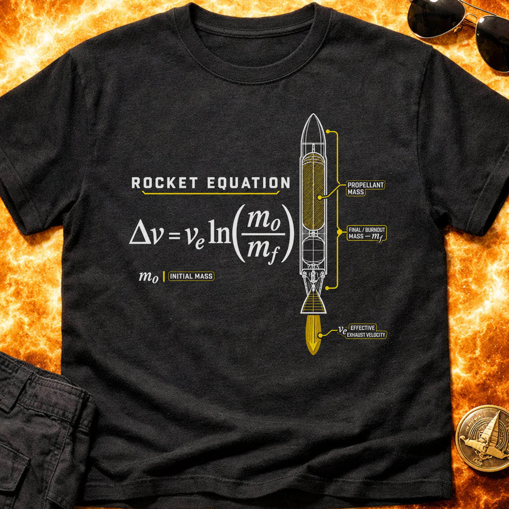 Rocket Equation T-Shirt product image 1