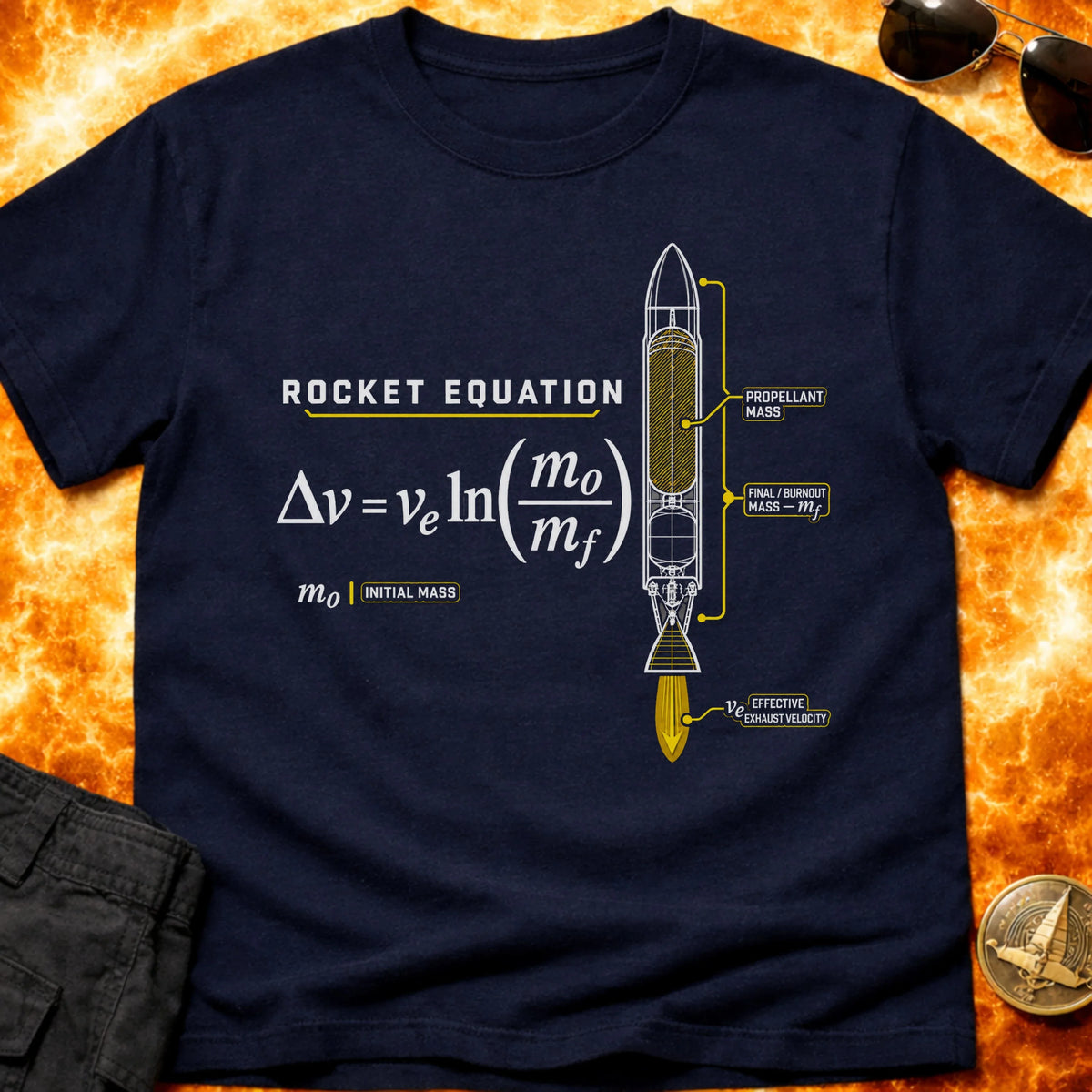 Rocket Equation T-Shirt product image 6