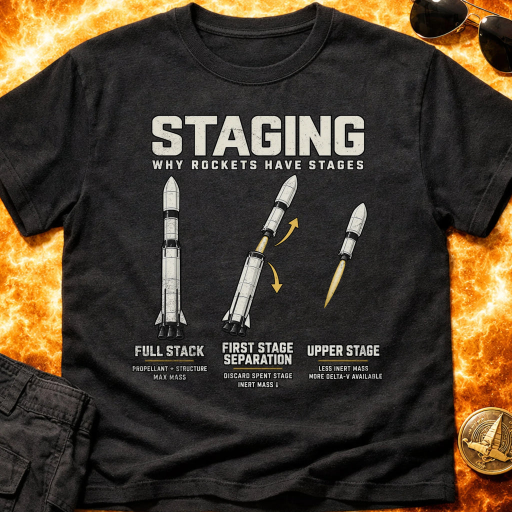 Rocket Staging T-Shirt product image 6