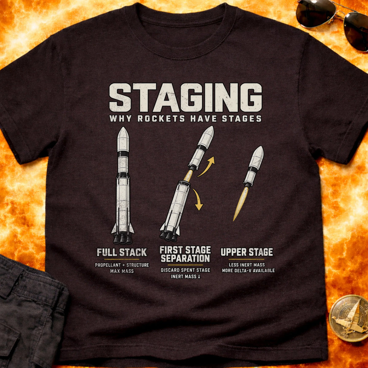 Rocket Staging T-Shirt product image 2
