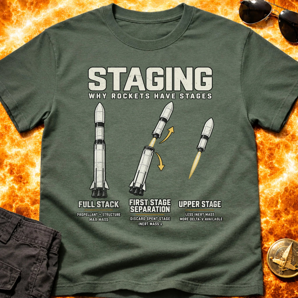 Rocket Staging T-Shirt product image 3