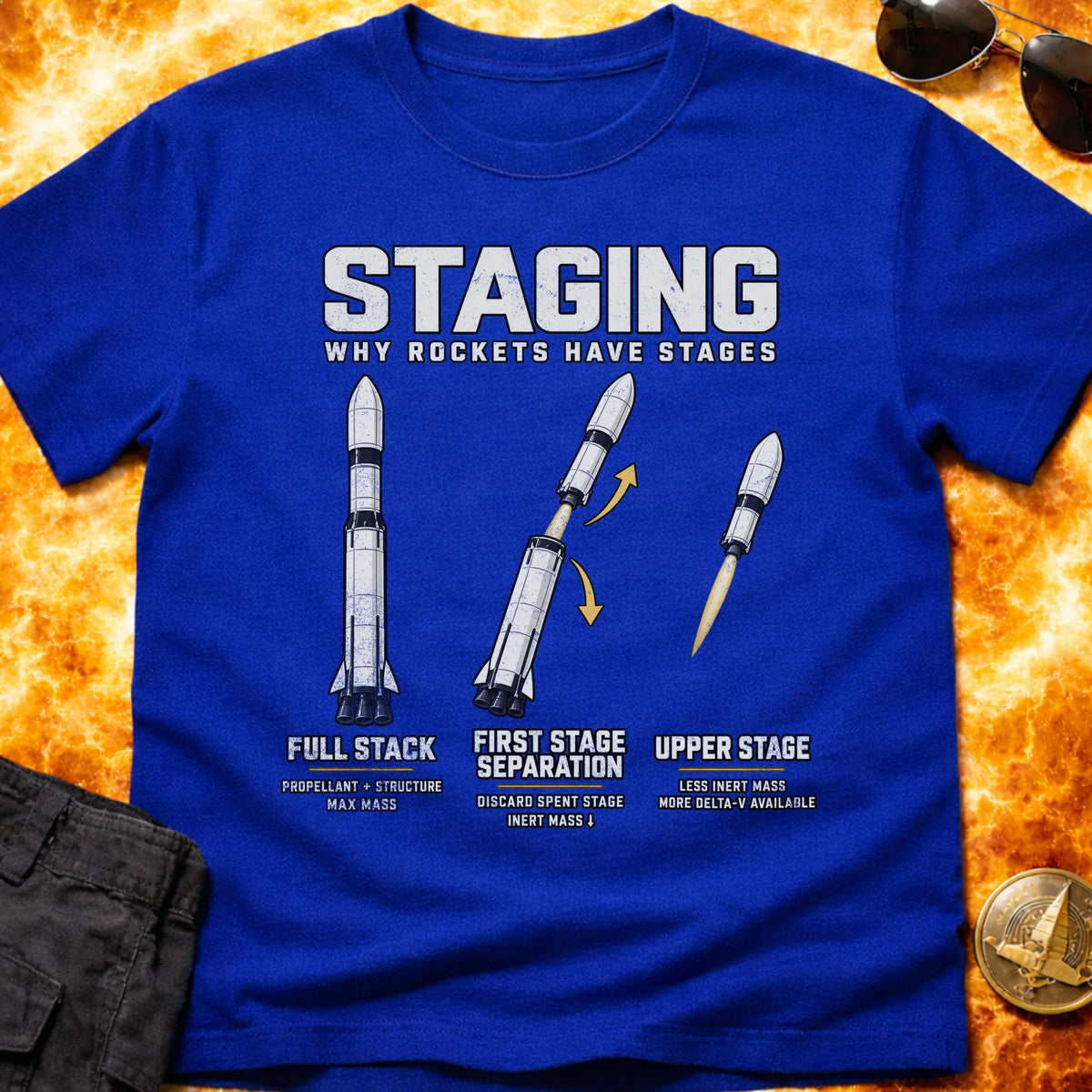 Rocket Staging T-Shirt product image 5