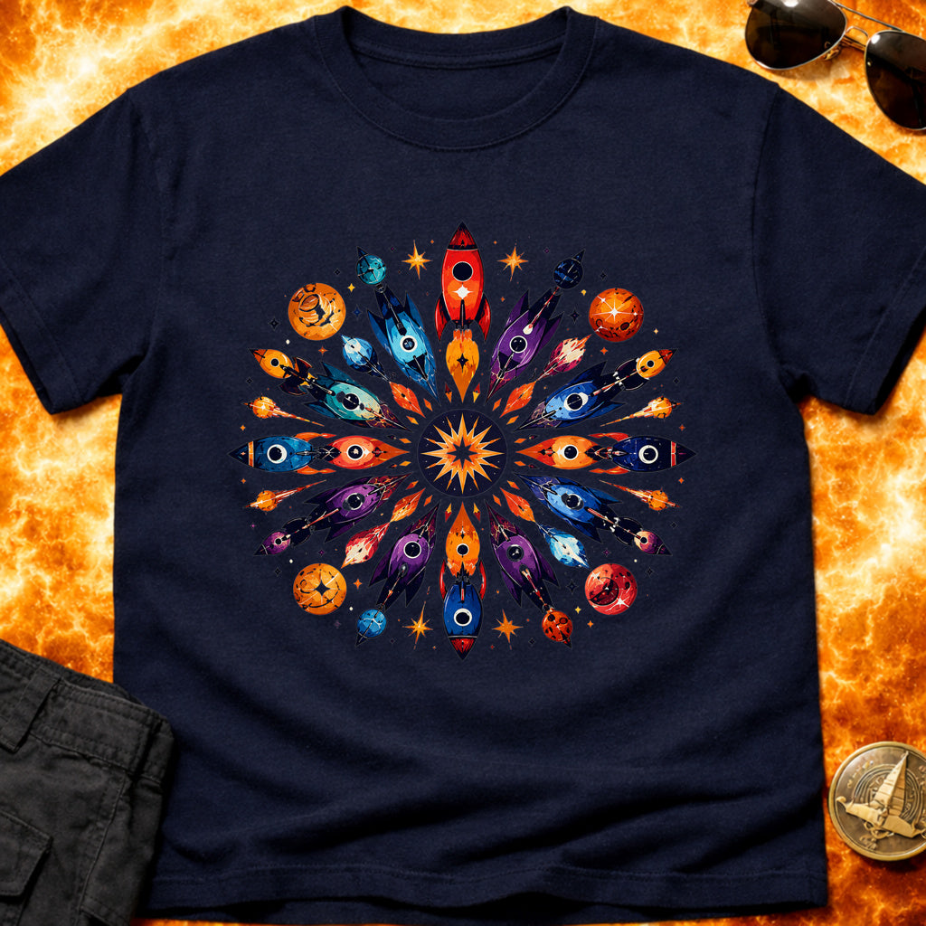Rocket Mandala T-Shirt product image 3