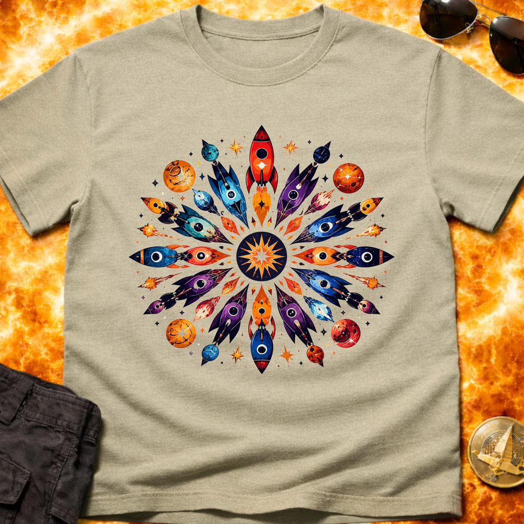 Rocket Mandala T-Shirt product image 6