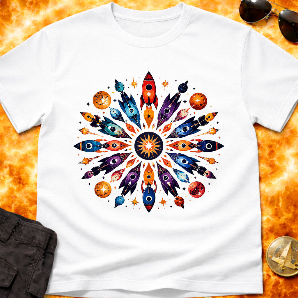 Rocket Mandala T-Shirt product image 1