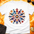 Rocket Mandala T-Shirt product image 1
