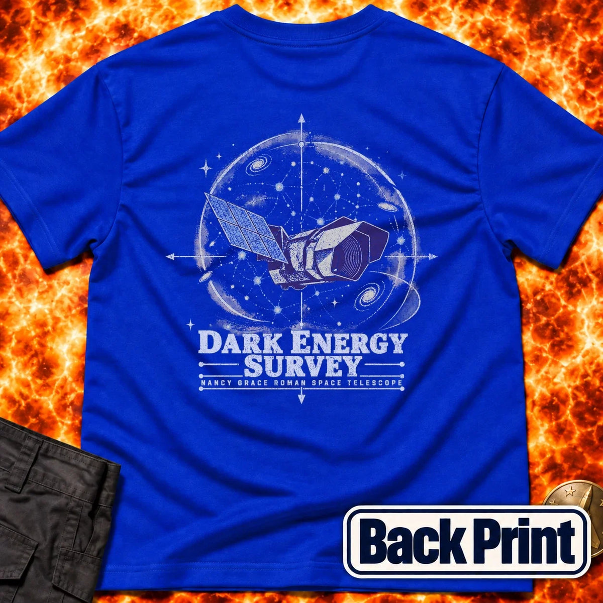 Roman Dark Energy Survey Back Print T-Shirt product image 3