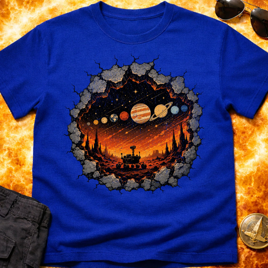 Rover Rock Solar System T-Shirt product image 4