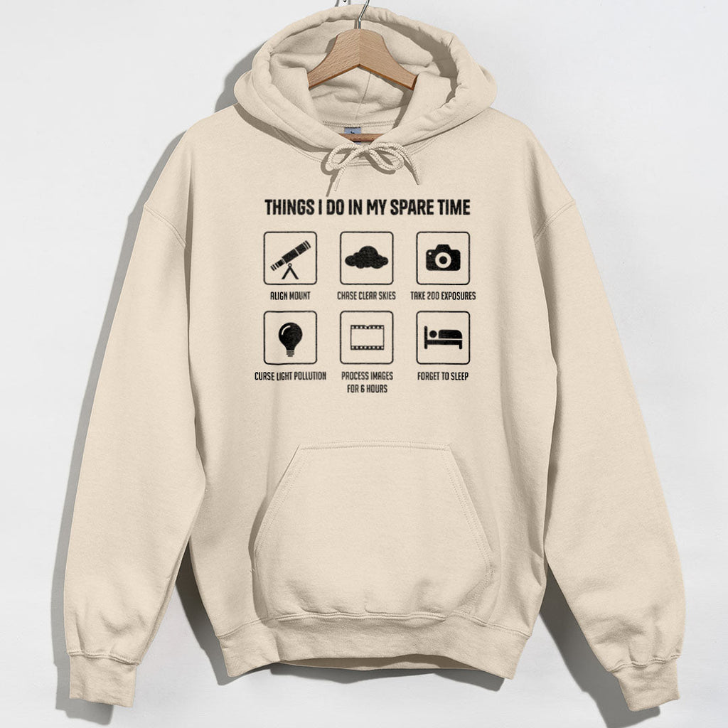 Astrophotography Spare Time Hoodie product image 6