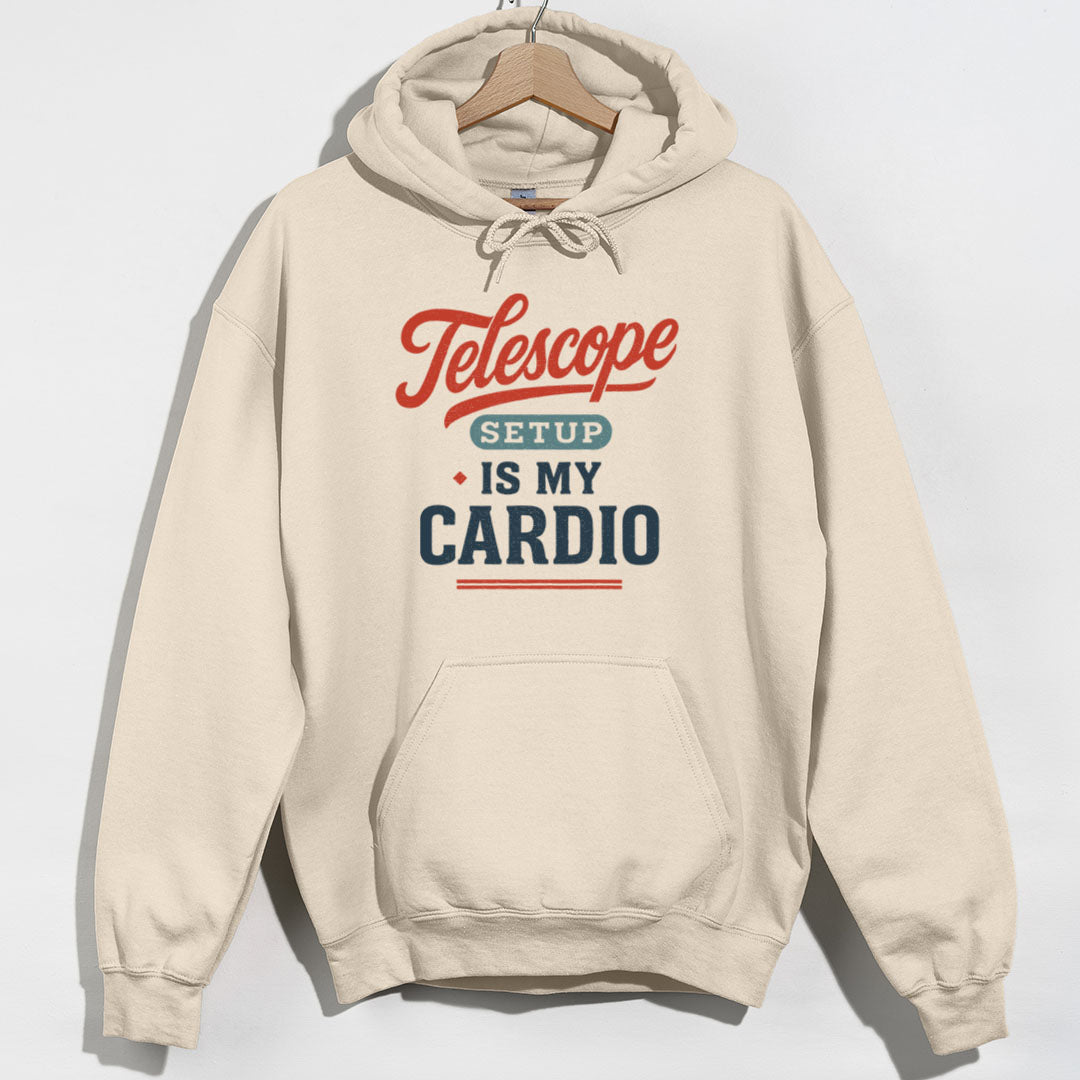 Telescope Setup Cardio Hoodie product image 3