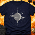 Saturn Eclipse Diagram T-Shirt product image 1