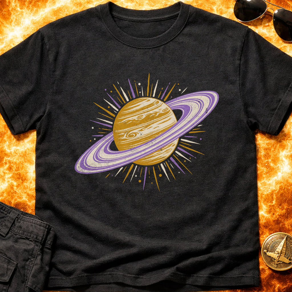 Saturn In Motion T-Shirt product image 2