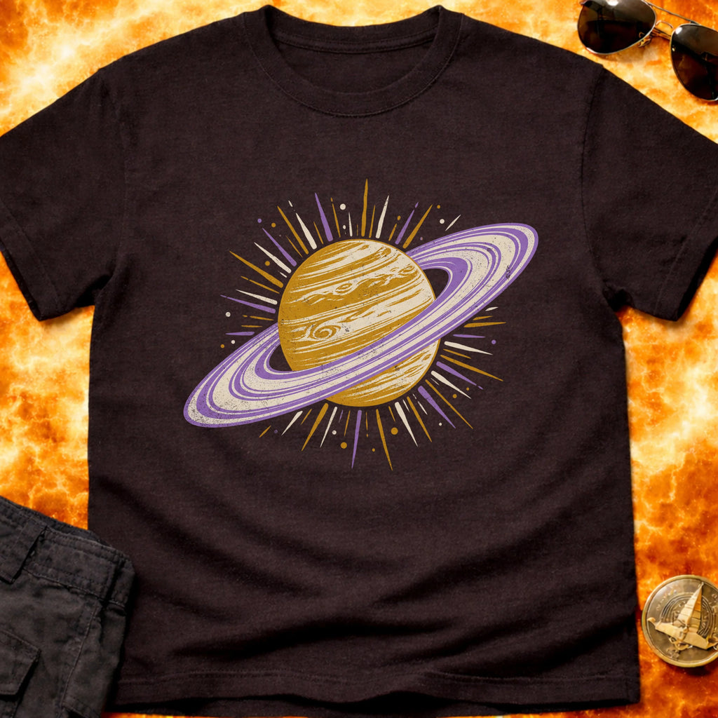 Saturn In Motion T-Shirt product image 4