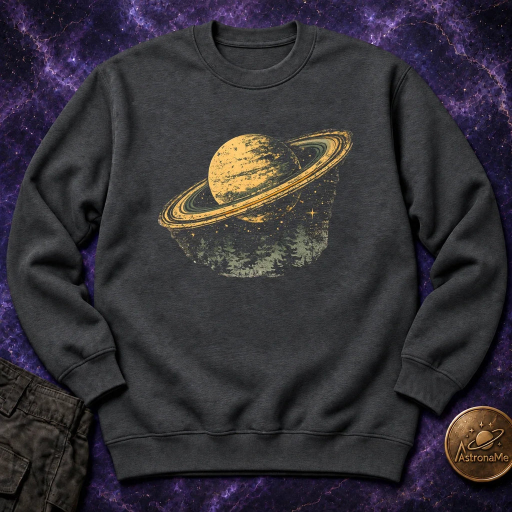 Saturn Landscape Crewneck Sweatshirt product image 2