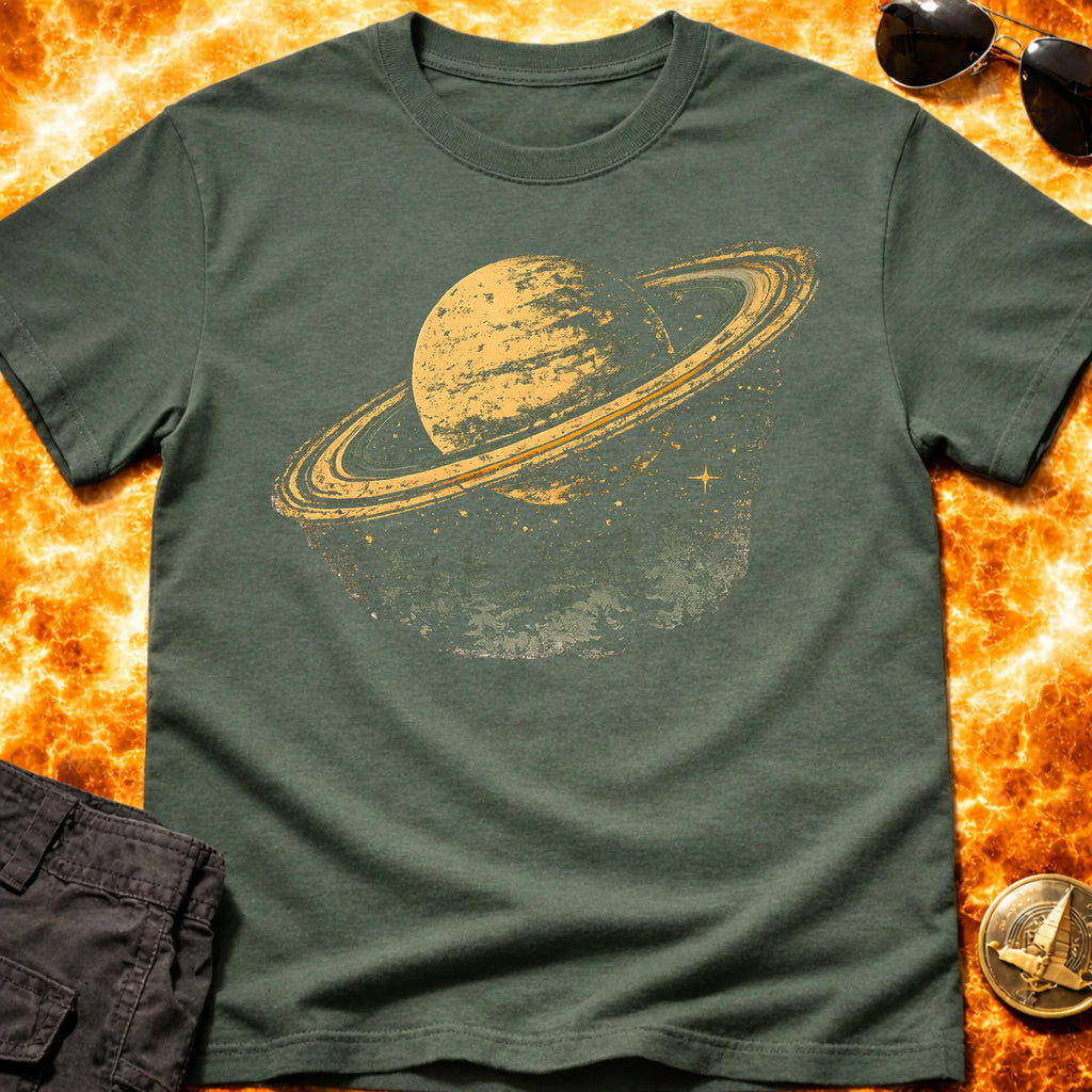 Saturn Landscape T-Shirt product image 4