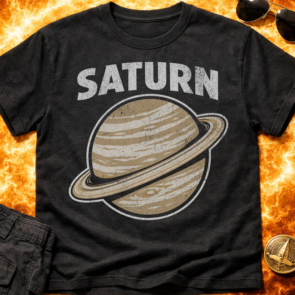 Saturn Large T-Shirt product image 3