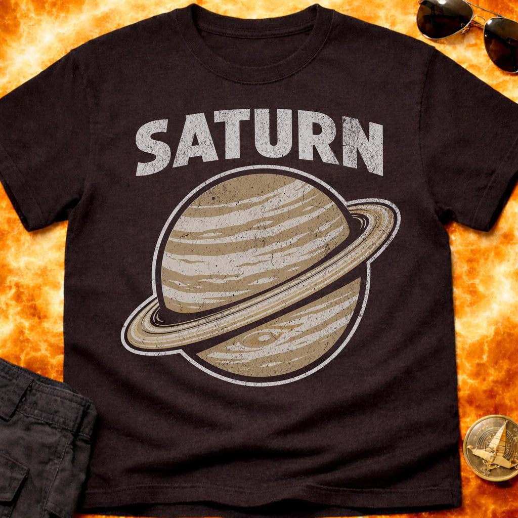 Saturn Large T-Shirt product image 4