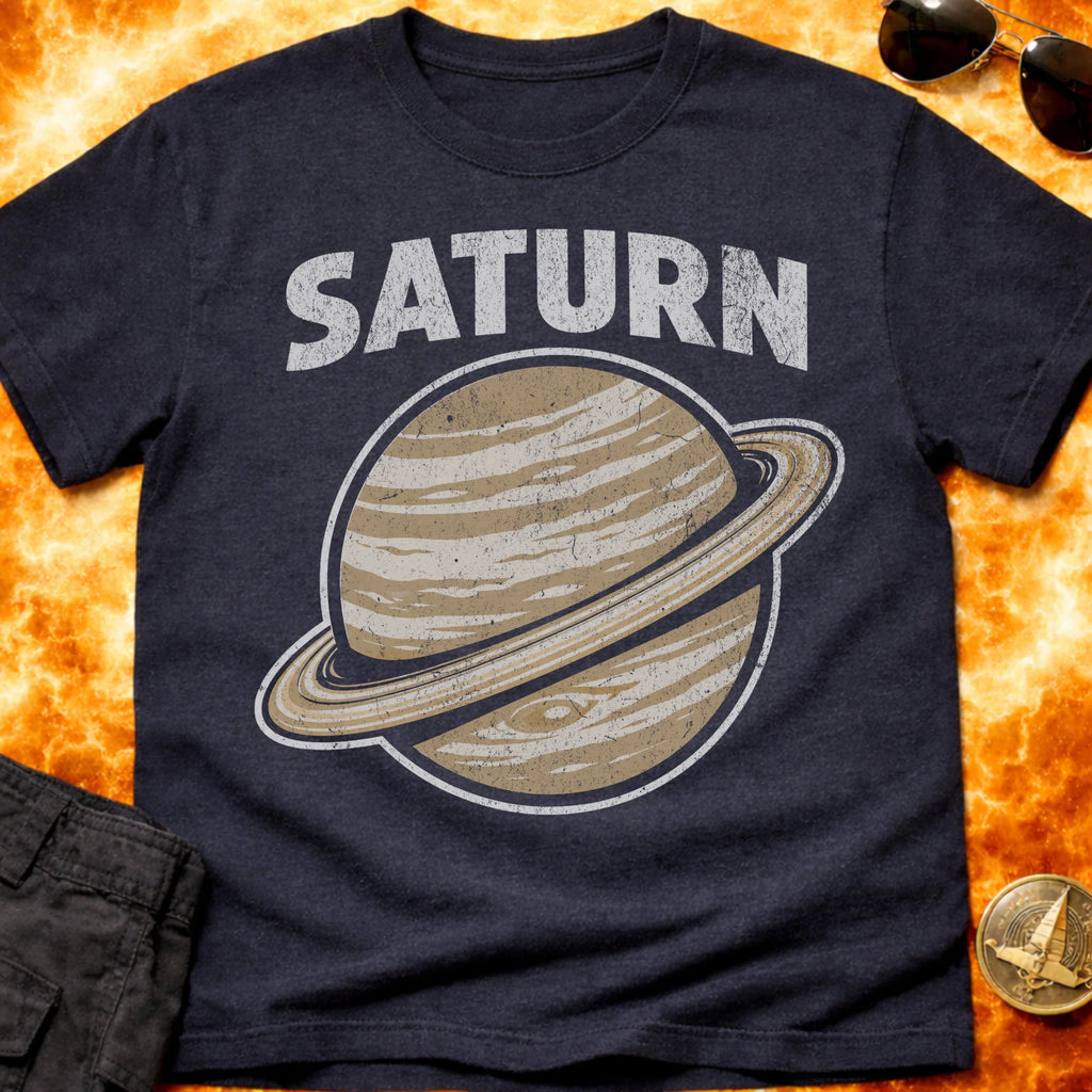 Saturn Large T-Shirt product image 5