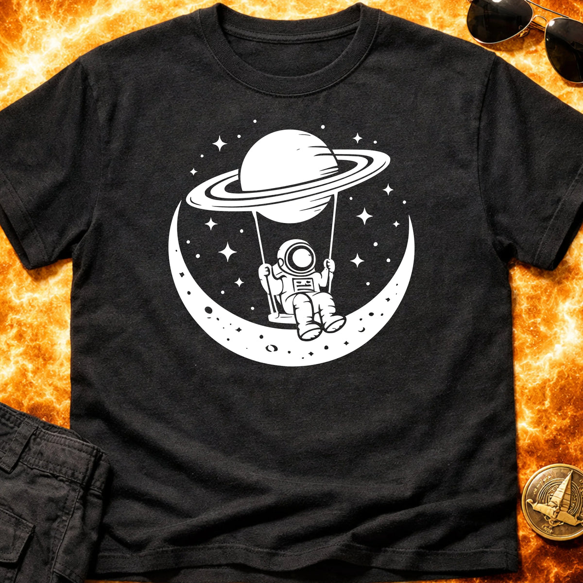 Saturn Lunar Swing T-Shirt product image 2